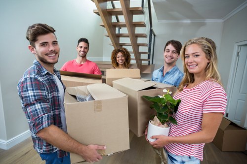 Man with van service helping with a local move in Eastcote
