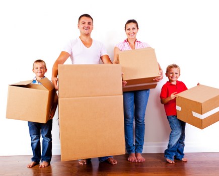 Local removals team helping with an Eastcote move