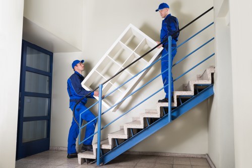 Handling office furniture and IT equipment during a move