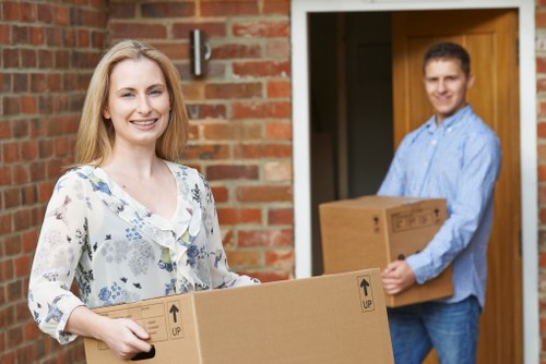 Packing and moving office furniture with local relocation support