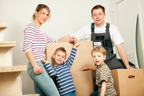 Movers helping with a same day house move in Eastcote