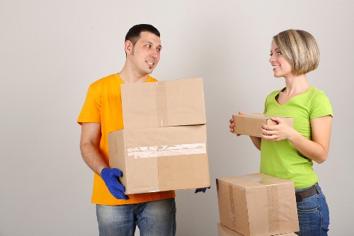 Loading household items for a local move around Eastcote